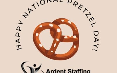 Just another reason the celebrate!!The Ardent Staffing team loves to celebrate- especially when it’s because we found someone a new job. That could be you! Our passion is people. Contact us to put our passion to work for you! #ourpassionispeople #workwiththebest #nowhiring #hireardent #newjob #mondaymotivation #nationalpretzelday