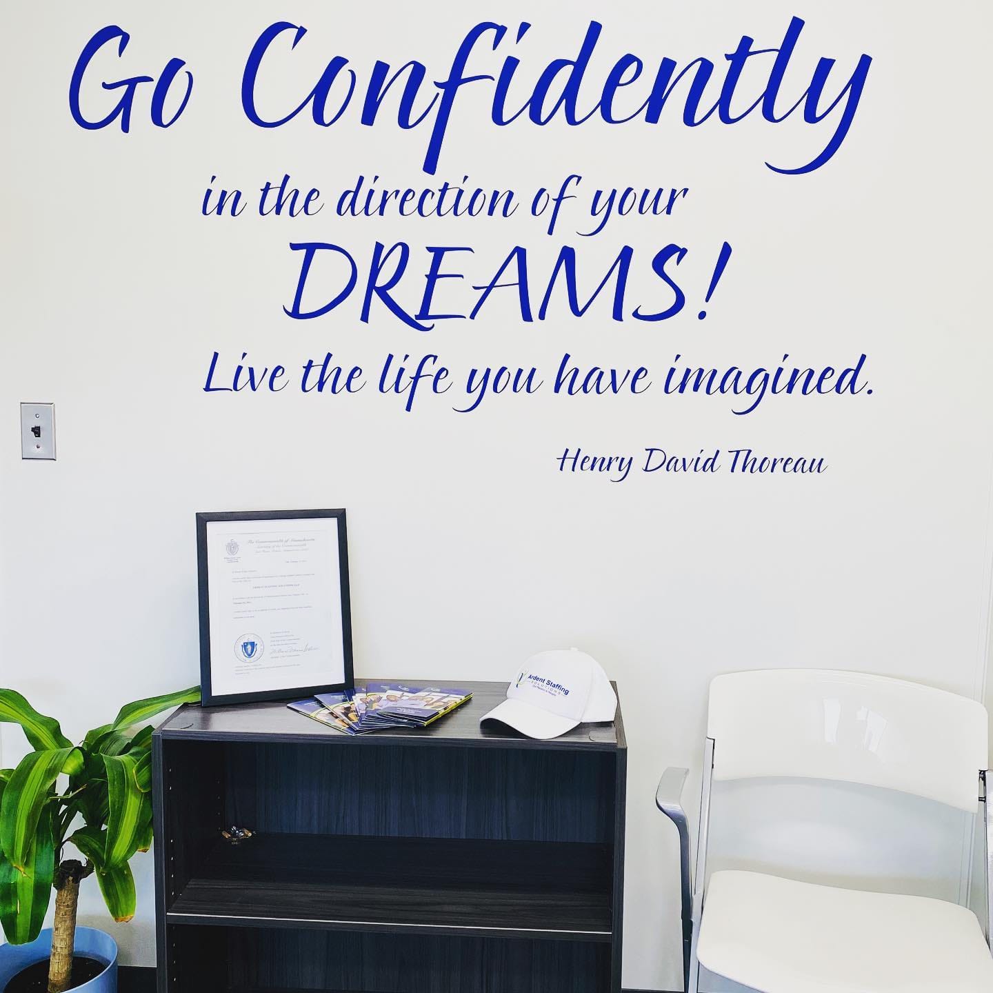 Today’s a great day to chase your dreams and find a new job!  Contact us to put our passion to work for you!