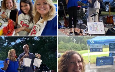 The @ardentstaffing team had a wonderful night eating 🦞&🥩 at the Marlborough Regional Chamber of Commerce Lobster and Steak Festival. Congratulations to Lucy Servidio from Capaccio Environmental Engineering and Sheldon Prenovitz from Connect Pay for winning the @bose Frames! 🕶 Enjoy  #hireardent #ourpassionispeople