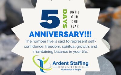 At Ardent Staffing Solutions we strongly believe in helping others actualize their dreams. Whether you’re a business looking to grow, or an individual looking to build your self-confidence and find a position that provides an essential work/life balance, our team is here to help you! #5daystogo #workwiththebest #balanceishappiness #ourpassionispeople #hireardent #alwayshiring #staffing