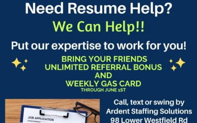 A great resume will help you stand out to a prospective hiring manager. The Ardent Staffing team can help you put the polish on your resume and help you get a competitive advantage. Contact us today! #workwiththebest #nowhiring #ourpassionispeople #jobsearch #resumehelp