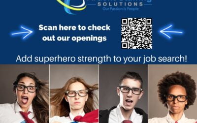 Happy National Superhero Day!! Everybody needs a little superhero help once in a while! Let us help you find your perfect position. We have a wide variety of skilled manufacturing and professional opening – Just scan the code to see what’s available or give us a call! Marlborough, MA (508) 530-7212 Holyoke, MA (413) 333-9833