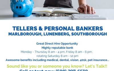 We’re looking for several Personal Bankers! Must have some banking experience, OUTSTANDING customer service skills and a desire to grow and learn!! REach out to us today to learn more!! Or, check out all of our openings on our website! #bankingjobs #nowhiring #ourpassionispeople #workwiththebest #makeamove