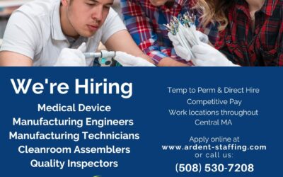 Calling all experienced Medical device manufacturers!! We are currently hiring for a wide variety of skilled, medical device positions. Call us today or check out our openings page to learn more!! ‍ #nowhiring #engineeringjobs #medicaldevicejobs #workwithardent #manufacturingjobs #newjob #ourpassionispeople