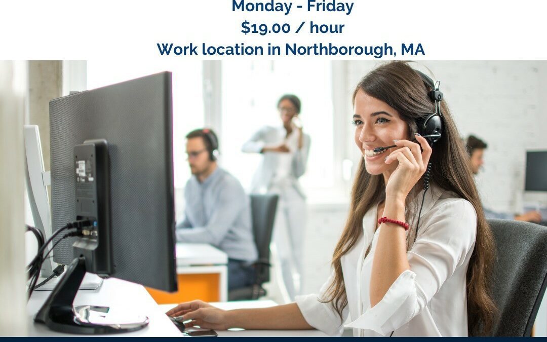 Customer Service Representatives for an 8-10 week seasonal positions. Looking to gain experience in a new field and like speaking with people? Contact us today!! Jobs