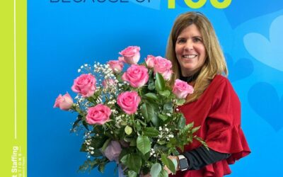 Happy Valentine’s Day. The team at Ardent Staffing hopes your day is filled with that make you feel special. Our recruiter, Kerry sure felt special when these arrived today from her valentine!