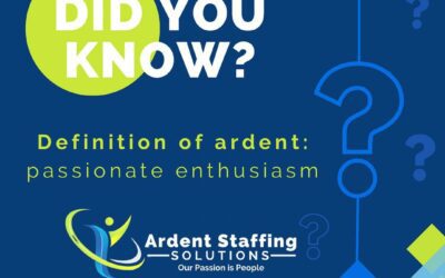 At Ardent Staffing Solutions our passion is people. Whether you are looking for work or need help finding staff, put our passion to work for you. Reach out today! (508) 530-7208 Check our online job board. We are here to help!