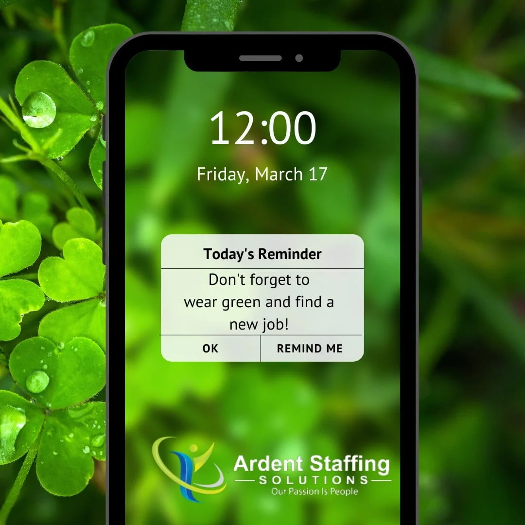 Don't leave your job search to luck... Leave it to Ardent!Ardent Staffing specializes in skilled manufacturing, administrative and professional placements. Let us help you get hired!
Check out some of our open positions on our website or call us to get started today! (508)530-7208