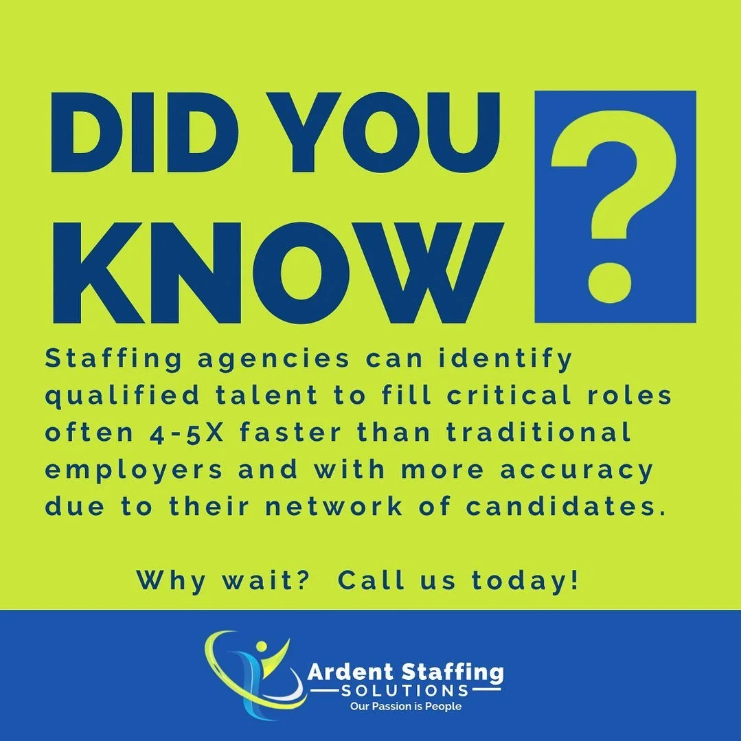 | Ardent Staffing Solutions If you, like many employers, are struggling to find the right people to fill your critical positions, call Ardent Staffing Solutions today. Let us do the work for you!
(508)530-7209 ask for Daphne