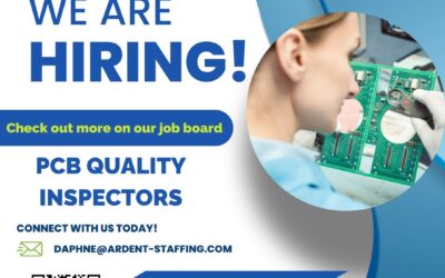 Are you an Experienced PCB Inspector? Scan the code to learn more and apply or reach out to Daphne directly! Thsi is a great opportunity fwith a growing company. Don’t miss it!!  #Ardentblog #qualityinspectors #PCB #electronics #contactustoday