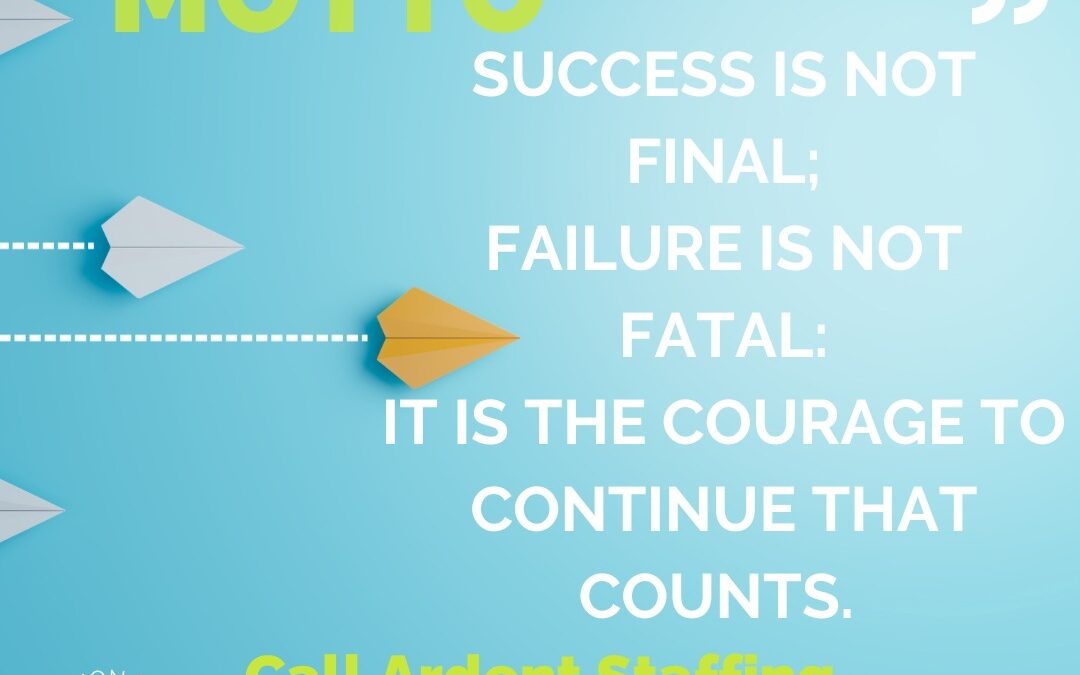 Let Ardent help your on your road to success! Call today to speak t one of our employment specialists (508)530-7212 #ardentblog #mondaymotivation #ourpassionispeople