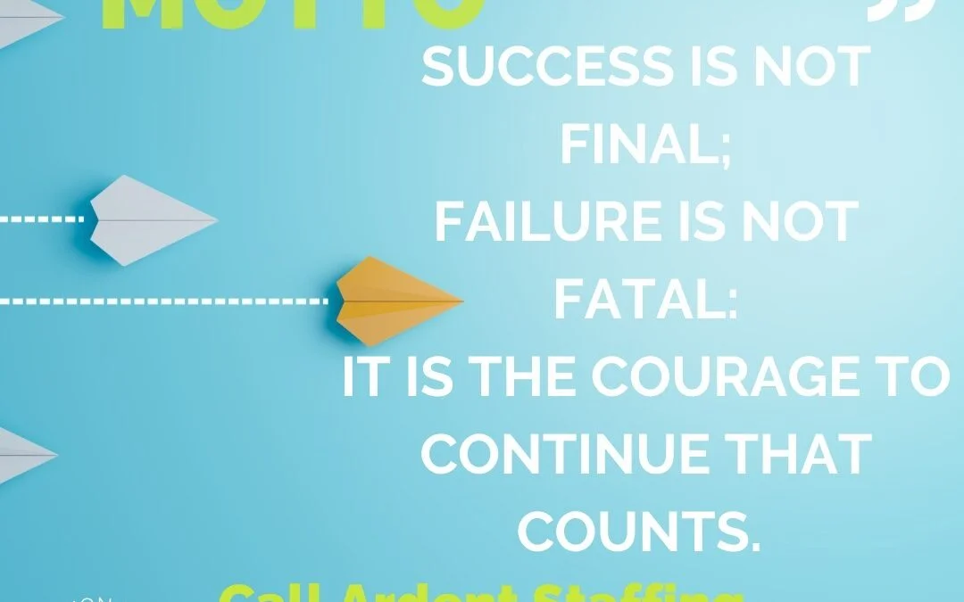 Let Ardent help your on your road to success! Call today to speak t one of our employment specialists (508)530-7212 #ardentblog #mondaymotivation #ourpassionispeople
