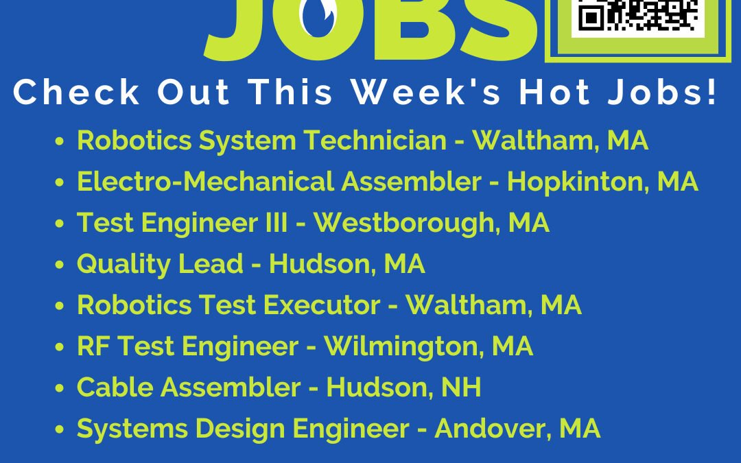 Ready to elevate your career? Check out these HOT jobs! Call us today! (508) 530-7212 #HotJobs #TalkToThePros