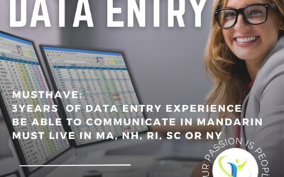 Seeking a remote data entry expert! Must have 3 years of Data Entry experience, proficiency in Mandarin, and reside in MA, NH, RI, SC, or NY. Apply now by sending your resume to ateam@ardent-staffing.com.  or visit our website to apply directly. #RemoteJobs #DataEntry #JobOpportunity #MandarinSpeaker #TechTalent #ArdentStaffing #WorkFromHome #HiringNow #RemoteWork #ardentblog #DataEntryJobs #JobOpening #ApplyNow