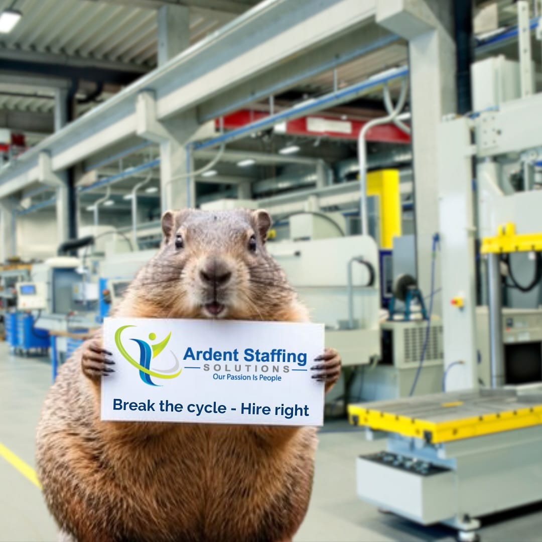 Don’t let turnover put your company in a Groundhog Day loop! 🔁 Break the cycle with Ardent Staffing and find the right hires—so every day feels like progress, not déjà vu.Happy Groundhog Day! 🦫 Let’s make 2025 the year your workforce moves forward.