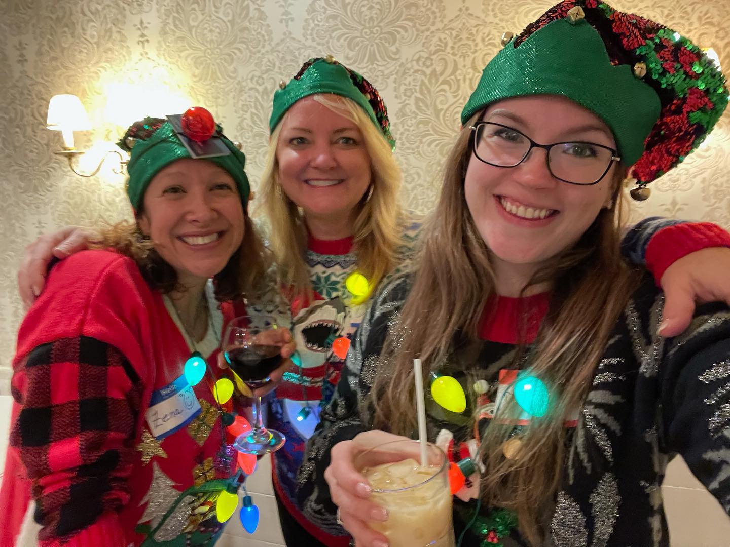 Oh the fun we had! @ardentstaffing Holyoke team had a great time rocking the ugly sweaters at the the @erc5chamber  and @wrc_chamber event.