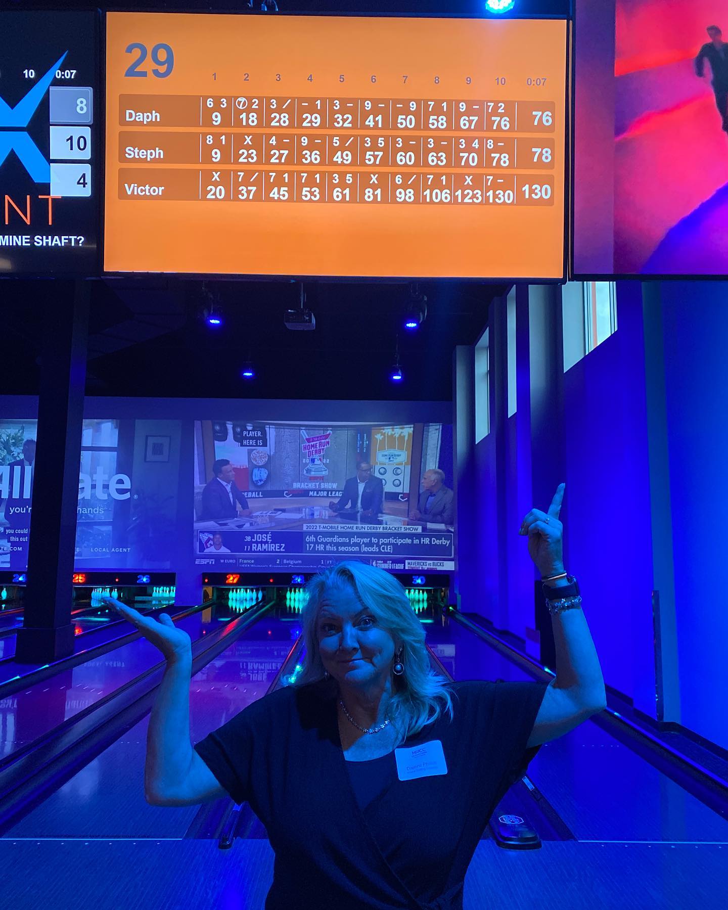 Ok, so bowling isn’t my sport…but I still had a great time at this MRCC mixer at the APEX.  @ardentstaffing @marlboroughchamber @apexentertainmentt