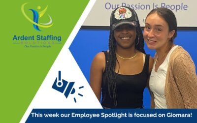 This week's employee spotlight is on Giomara. She came to us hoping to find work that was meaningful and rewarding and that's exactly what she got! She was all smiles as she started her new Medical Device position today. We wish you the best of luck Giomara – keep smiling!!  Special thanks for Sheryl and Olivia for helping Giomara so quickly!!